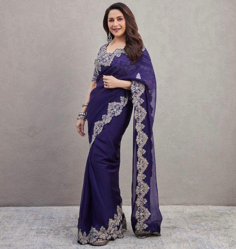 Simple Saree Etsy UK