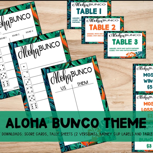 Halloween Bunco Table Numbers Etsy halloween-bunco-table-numbers-etsy