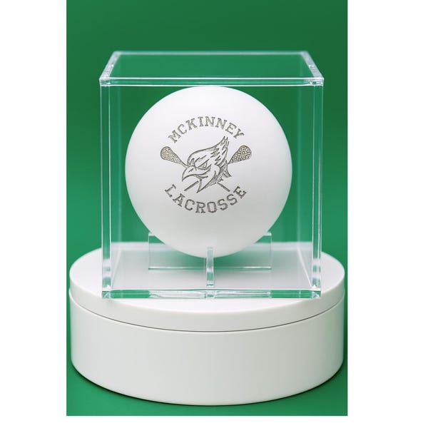 Personalized Custom Lacrosse Ball – Custom Engraving on Lax Balls for Name, Number, Team Logo, Players, Coaches, – Sports Gift Idea