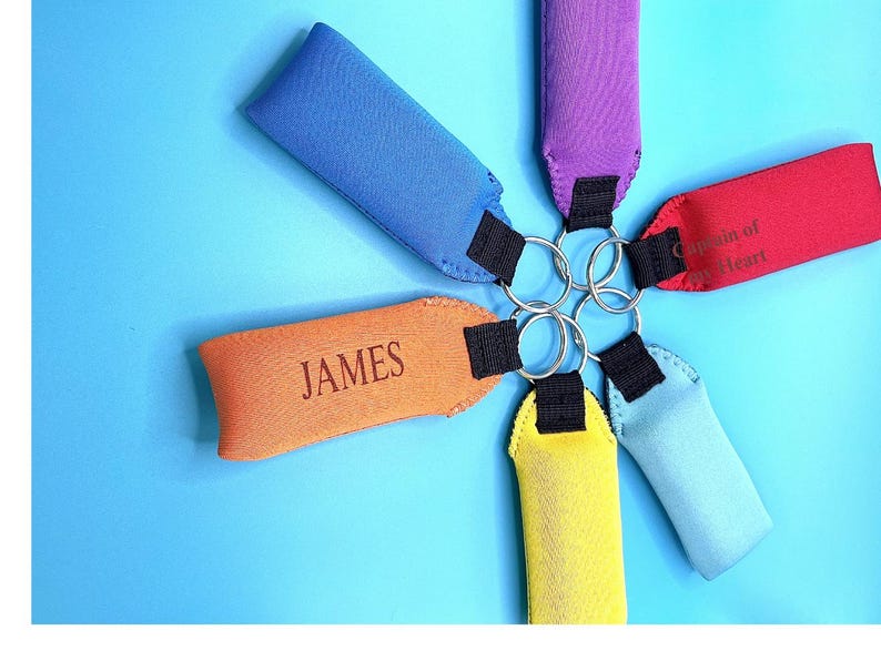 Bright Personalized Floating Keychain – Never Lose Your Keys in Water ...