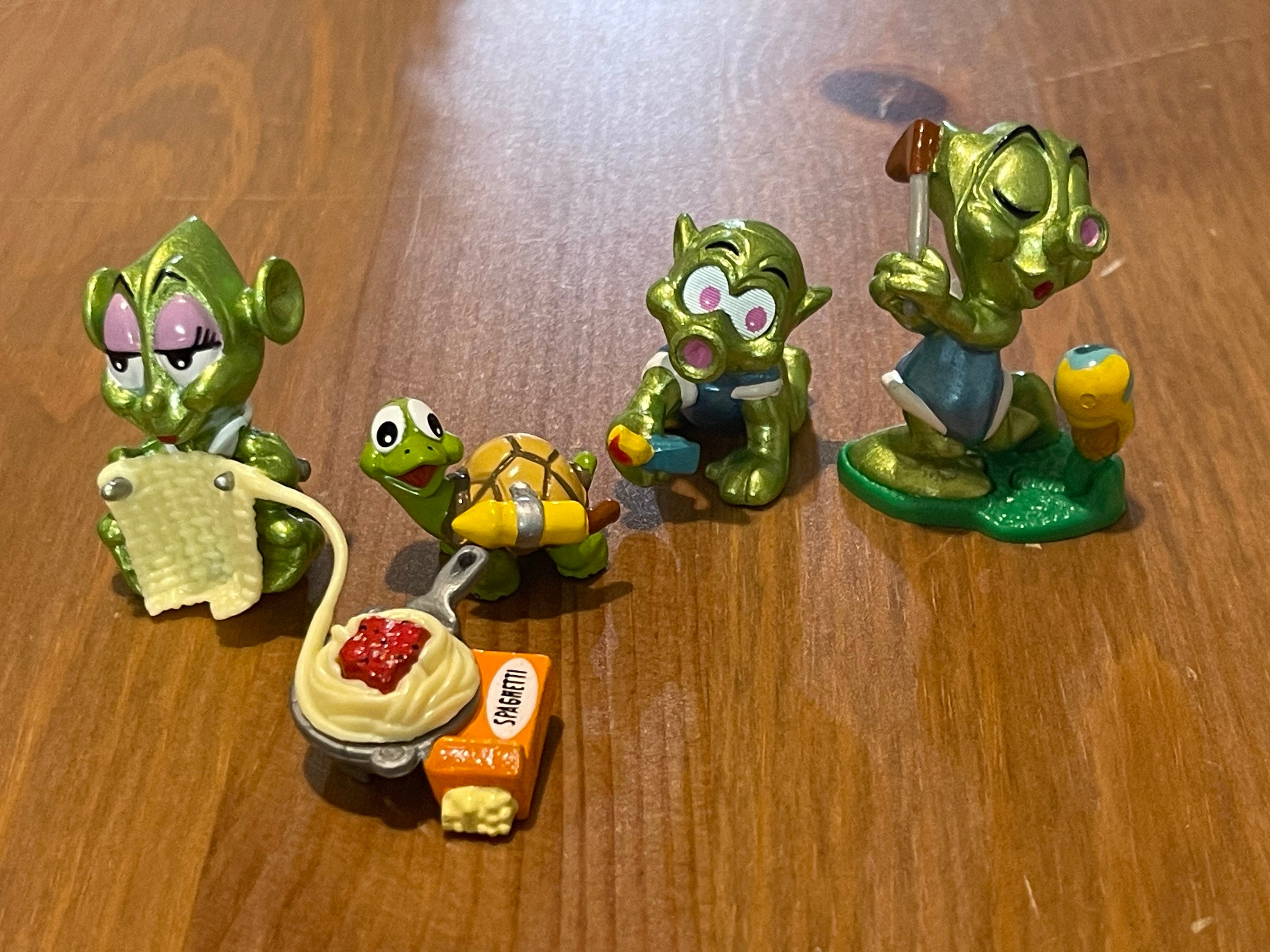 Alien Miniature Chocolate Egg Surprise Collectible Toy Figurines