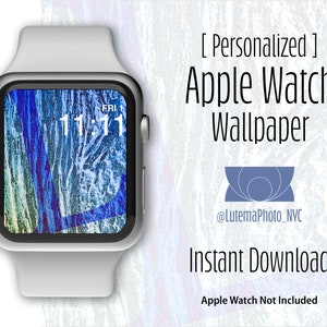 Apple watch face art, Apple watch, Apple watch artwork, smartwatch wallpaper, Watch Wallpaper, Personalized Letter L