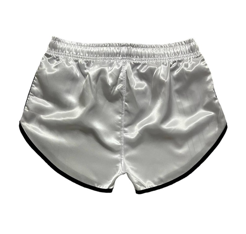 Satin Sport Sprint Shorts mit Gummizug Retro Shorts Bild 3