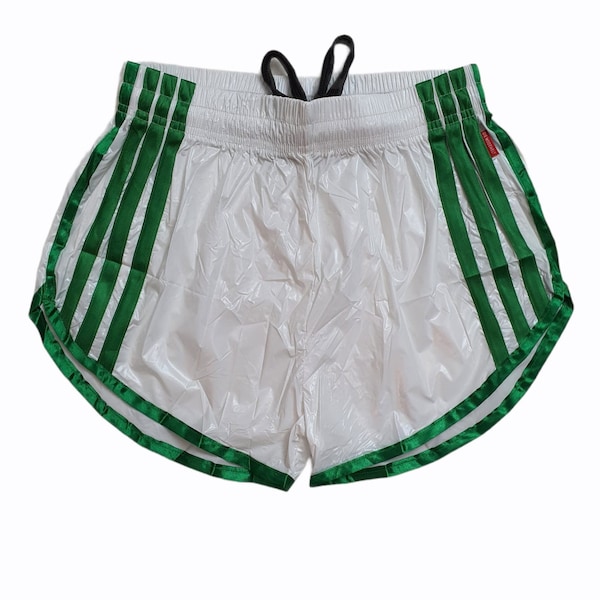 Short de sprint de sport en nylon PU avec short rétro élastique