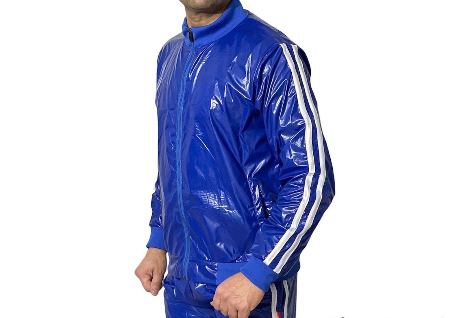 Haian – Combinaison Sudation PVC – Taille L à 2XL – Coutures Thermosoudées – Idéale Pour Jogging Et Fitness – Unisexe