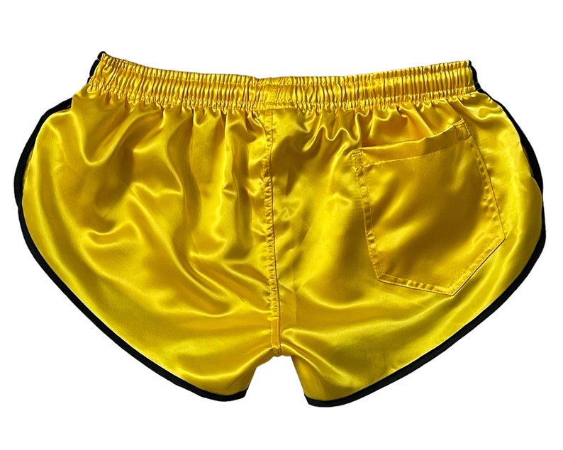 Nylon Sport Sprint Shorts voll high cut Retro Shorts Bild 7