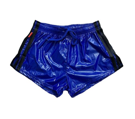 Short de sprint de sport en nylon PU avec short r tro lastique