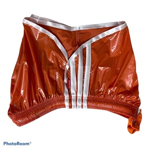 PU nylon high cut sport Sprinter Shorts made of PU gloss nylon Bild 2