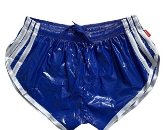 PU nylon high cut sport Sprinter Shorts made of PU gloss nylon