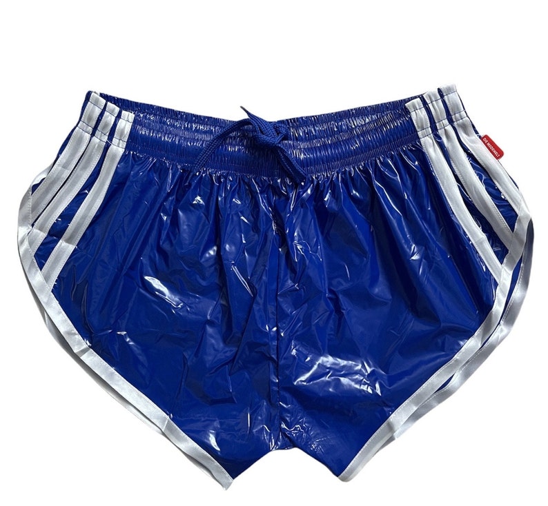 PU nylon high cut sport Sprinter Shorts made of PU gloss nylon - Etsy.de