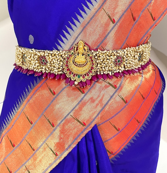 SAREE BELT Adults LEHENGA Belt/waist Belt/ Hip Belts/maggam Work Belt/embroidered  Hip Belt/ Weddings/house Warming/indian Ethnic/pooja Gift -  Canada