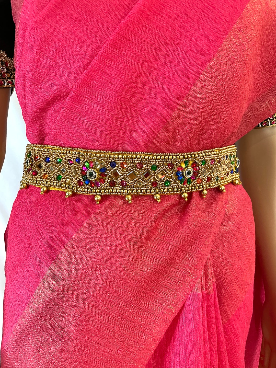 hip belt for half saree