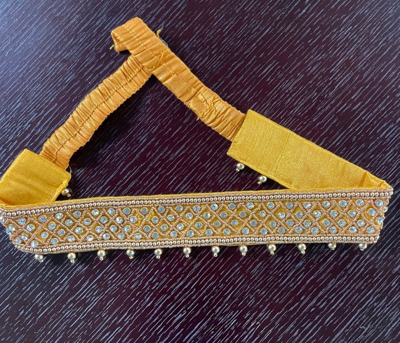 SAREE Belt Return Gift-adults/waist Belt/ Hip Belt/maggam Work Belt/embroidered  Hip Belt/indian Ethnic-yellow,red, Pink,gold and Blue -  Canada
