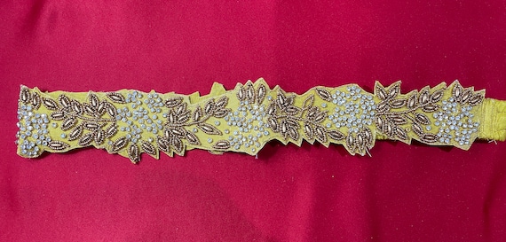 SAREE Belt- Return Gift-adults/waist -hip Belt/maggam Work  display picture 3