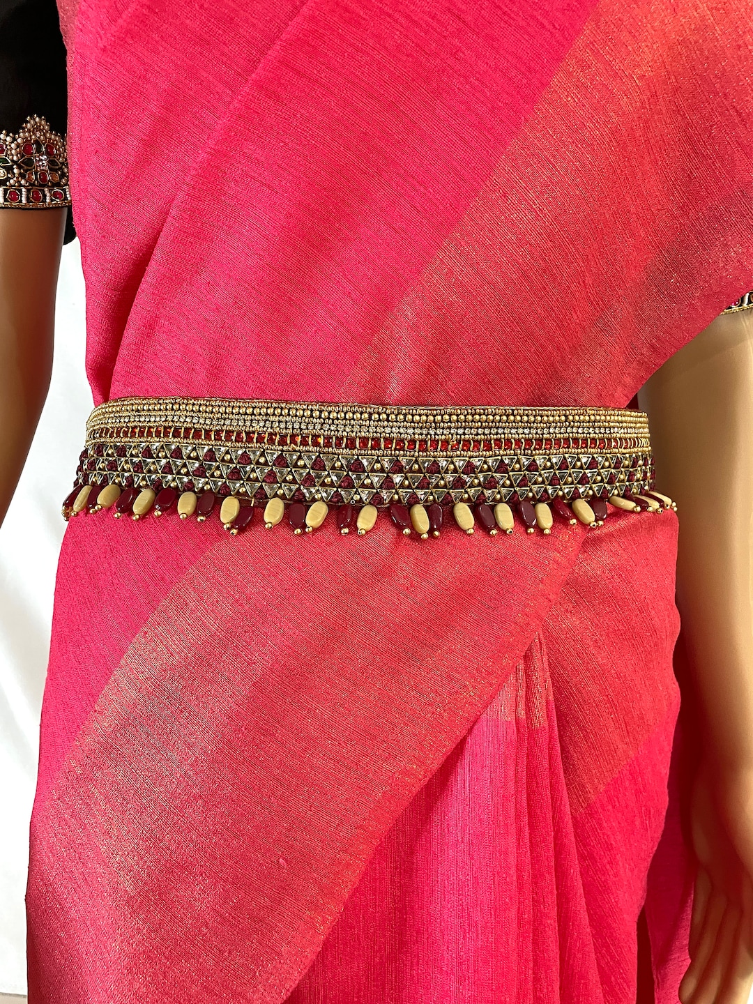 cloth waist belt for saree