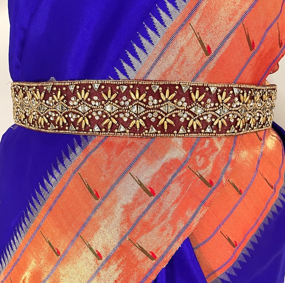 SAREE Belt-adults/waist Belt/ Hip Belts/maggam Work Belt