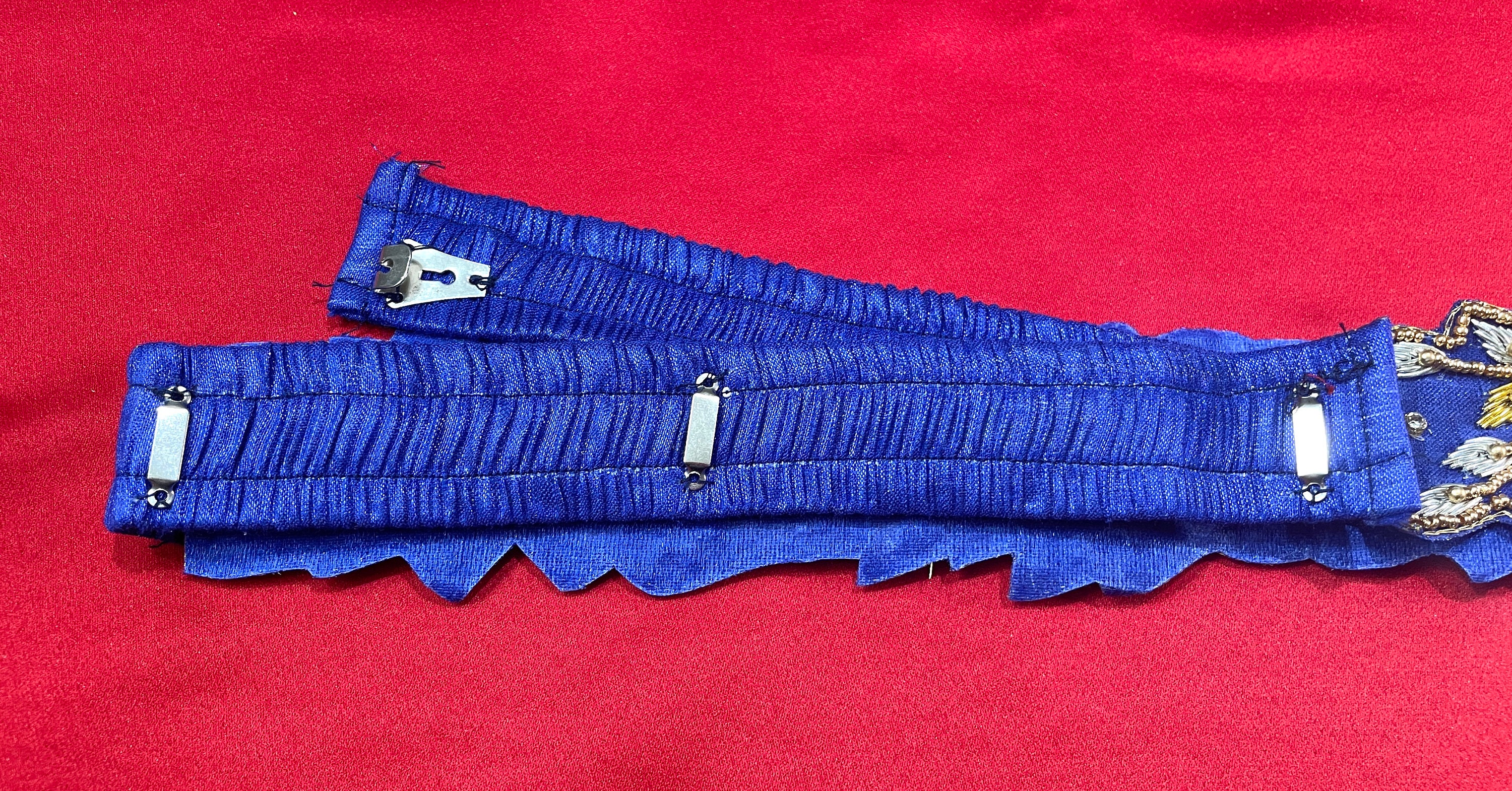SAREE Belt Return Gift-adults/waist Belt/ Hip Belts/maggam Work Belt/embroidered  Hip Belt/indian Ethnic Gold/green and Gold/red -  Canada
