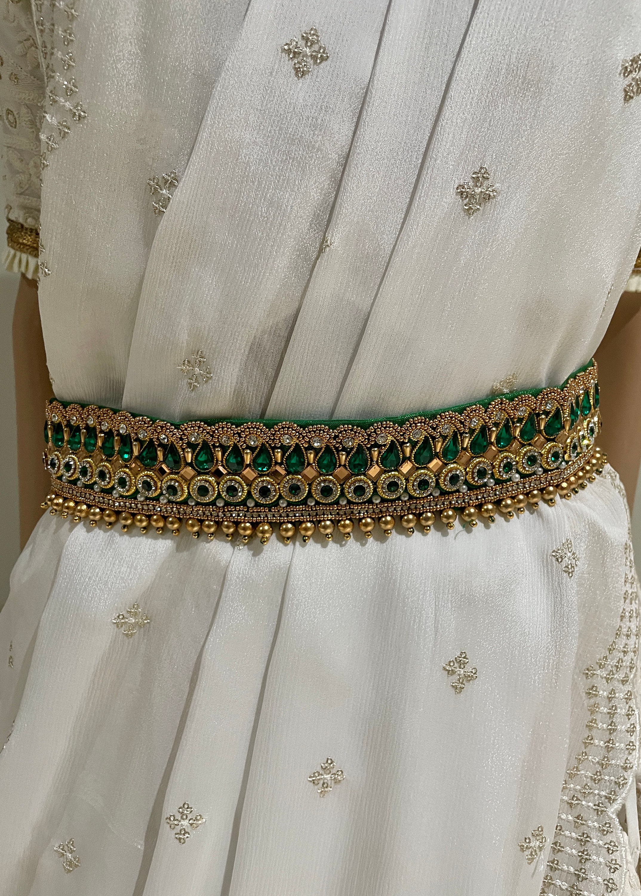 High Waist Belt for Lehengas | Hip Belt for Lehengas | Saree Waist Belt |  Fabric Lakshmi Vaddanam | Lehenga pattern, Saree with belt, Saree