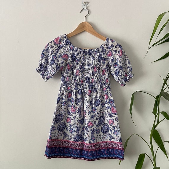 strapless open back dress Old Navy Floral Corduroy Shift Dress