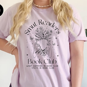 Smut Reader Bookish Comfort Colors Shirt, Romance Reader Book Lover Shirt, Book Club Shirt
