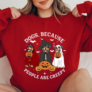Halloween Dog Sweatshirt, Dogs Creepy Shirt, Dog Groomer Tsirt, Pet Grooming Sweater, Dog Quotes, Ghost Dog, Pet Mom