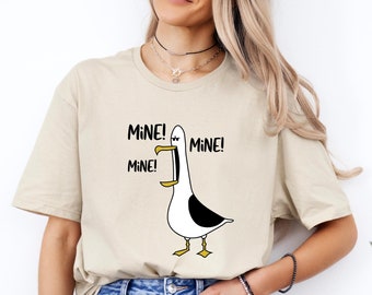 MINE MINE MINE Seagull Shirt, Family Vacation Sweatshirt, Funny Group Tee, Kids Tshirt, Vacation Matching Hoodie, Seagull Shirt
