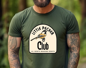Little Pecker Club Shirt , Lil gents making dents Sweatshirt, Offensive Men Tshirt, Funny Quote Tee
