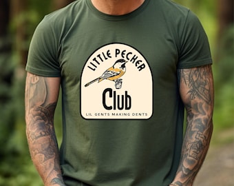 Little Pecker Club Shirt , Lil gents making dents Sweatshirt, Offensive Men Tshirt, Funny Quote Tee