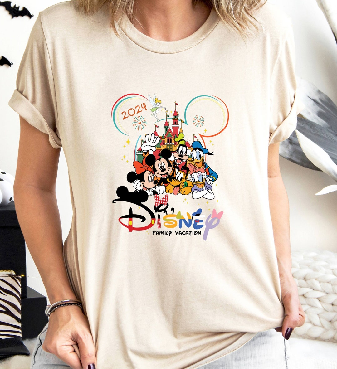 Disney 2024 Family Vacation Shirt Disney Family Sweatshirt Disney World