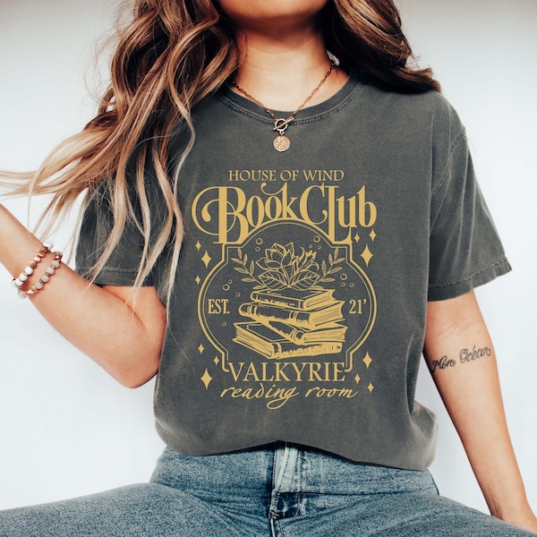 House Of Wind Book Club Comfort Colors Shirt, Feyre Reading Room Tshirt, House Of Wind Book Club Shirt