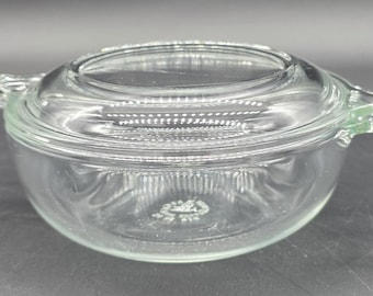 Clear Pyrex 20 Ounce Baking Casserole With Lid, 019, 681-C-13 Lid,