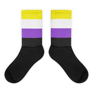 Non-Binary Pride Socks
