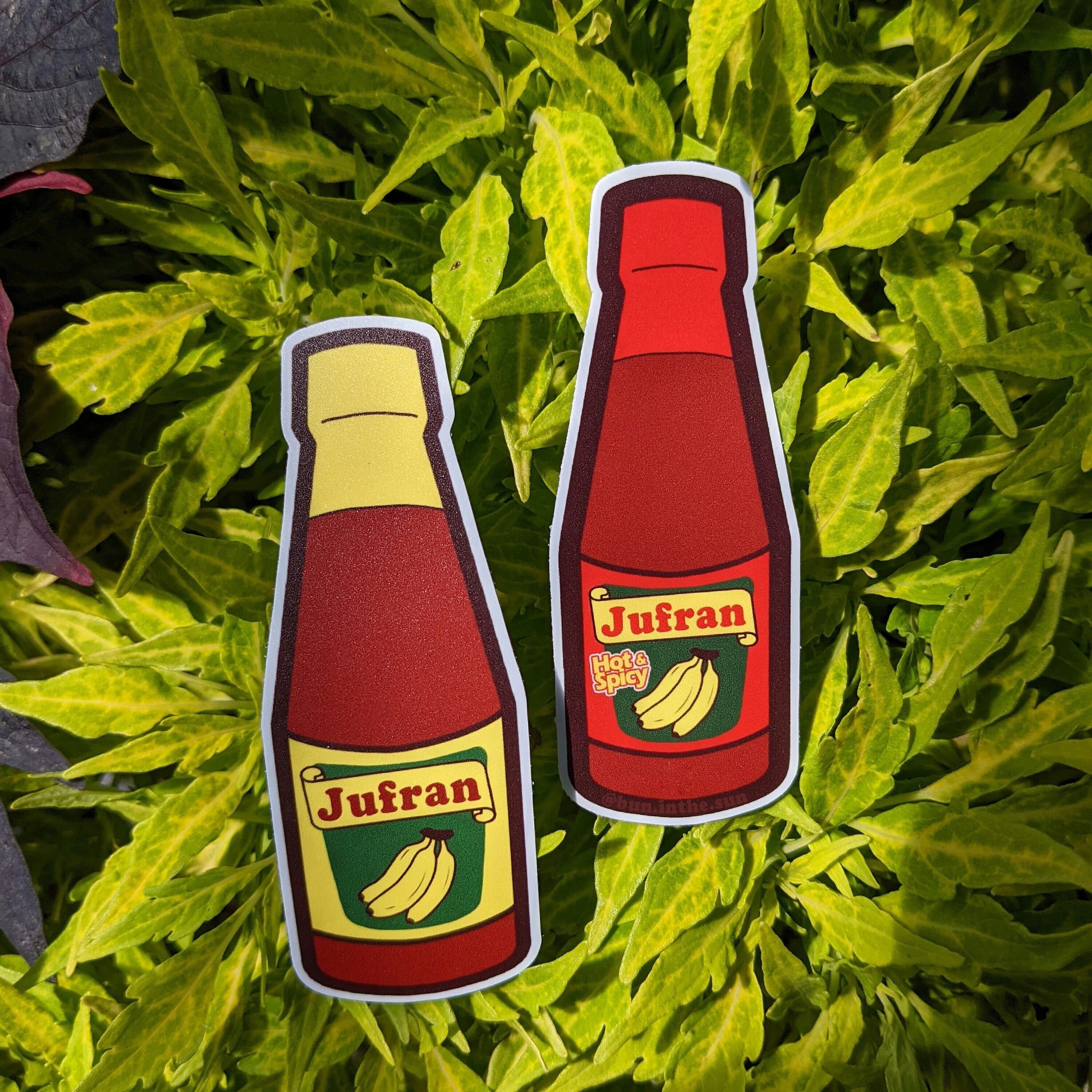 Jufran Ketchup 1.3x3.7inch Sticker Die Cut Waterproof Etsy