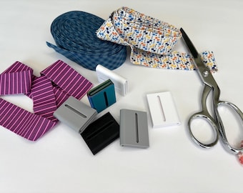 Binding Folding Tool for Quilting, 3D printed fabric guide, 2 pack