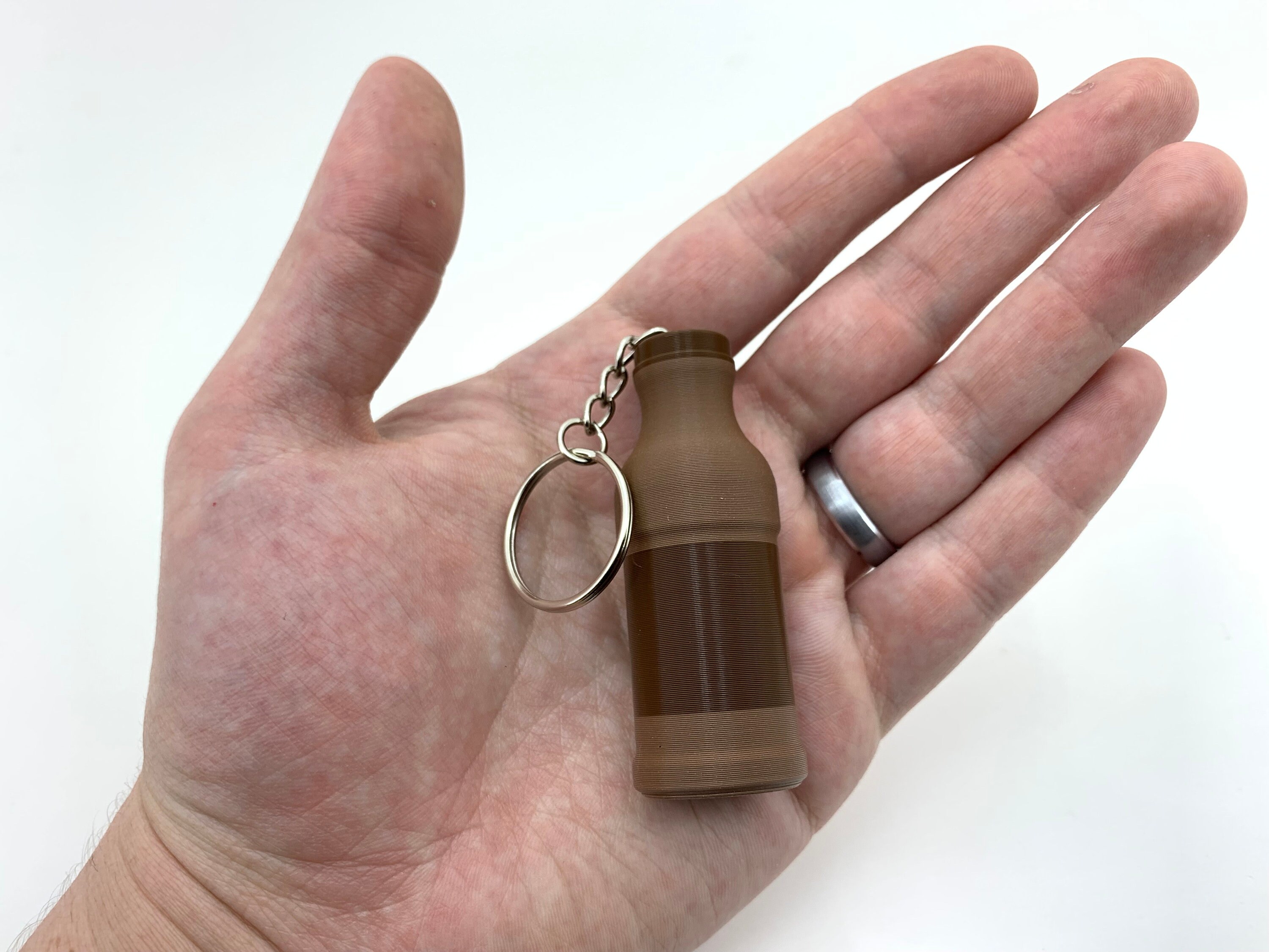 BYU Chocolate Milk Keychain 3D Printed Gift Etsy