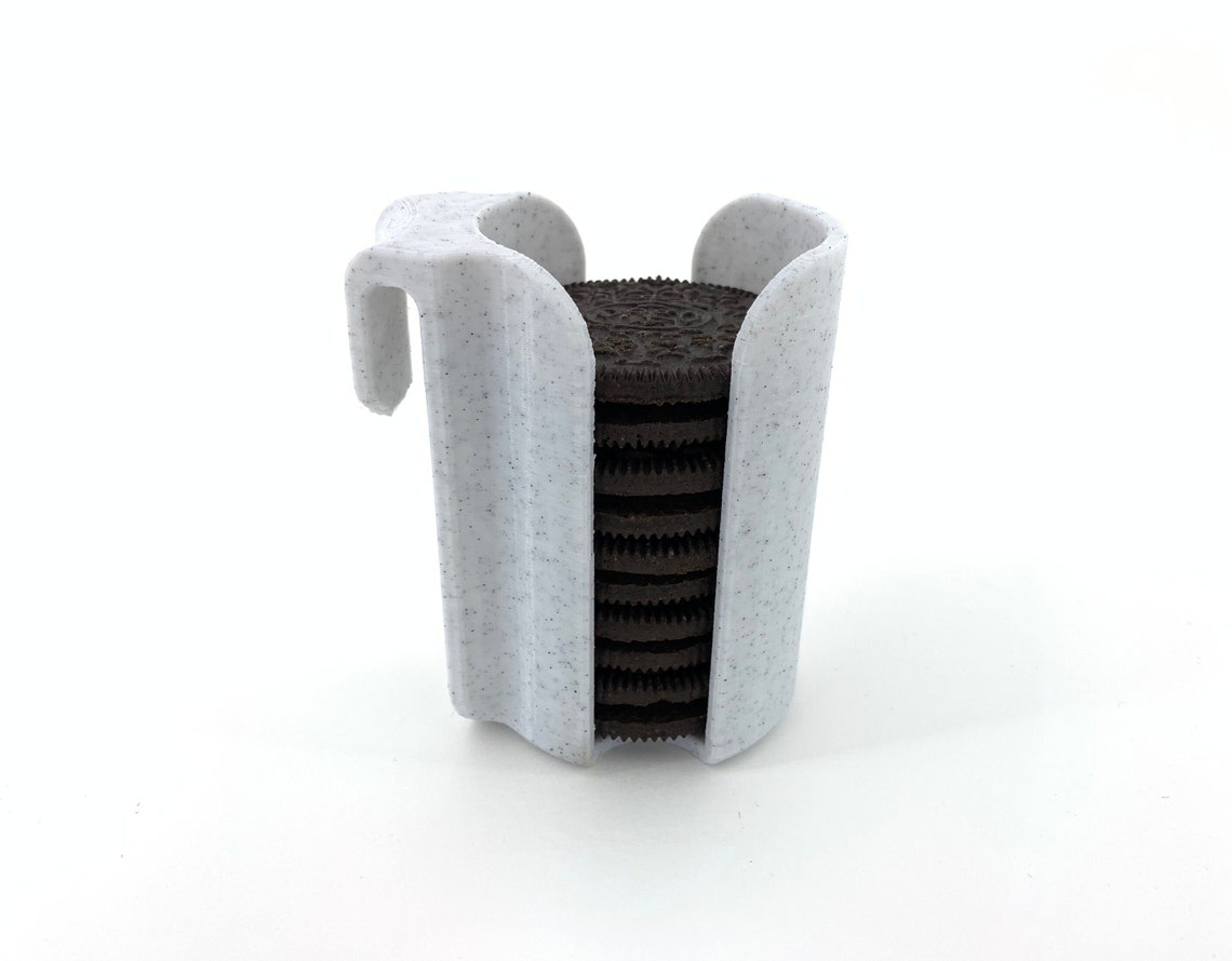 Oreo Cookie Caddy 3d Printed Oreo Holder Cookie Dunker Fathers Day