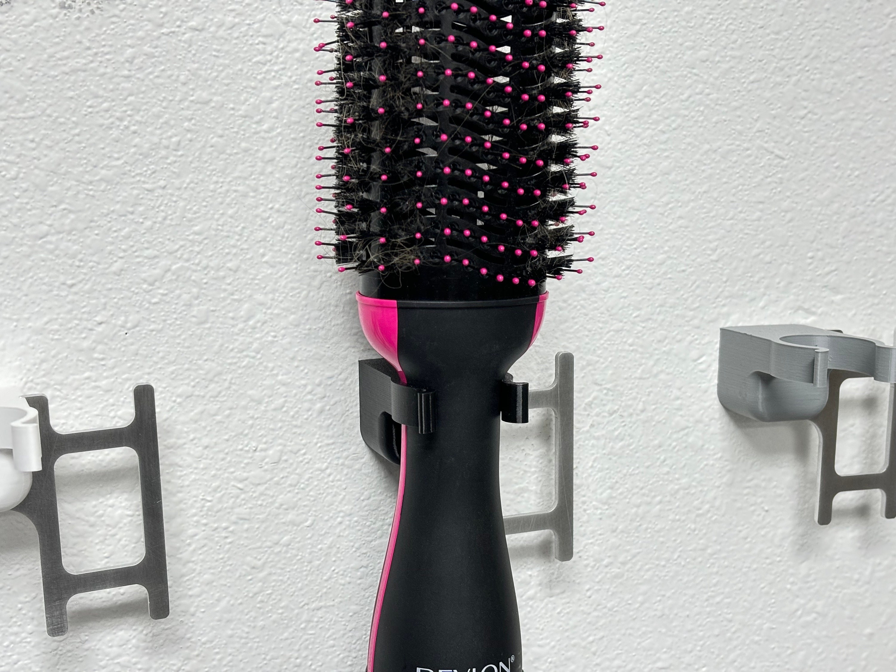 L\'ange Black Hair Brush with Holder L main image 2