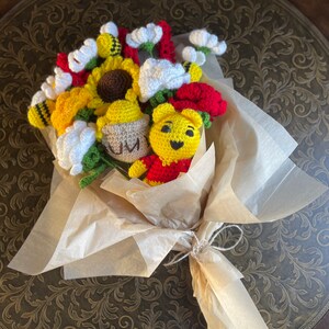 Honey bear bouquet