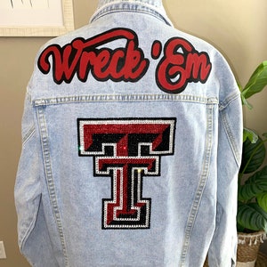 Wreck 'em Bedazzled Jacket - Etsy