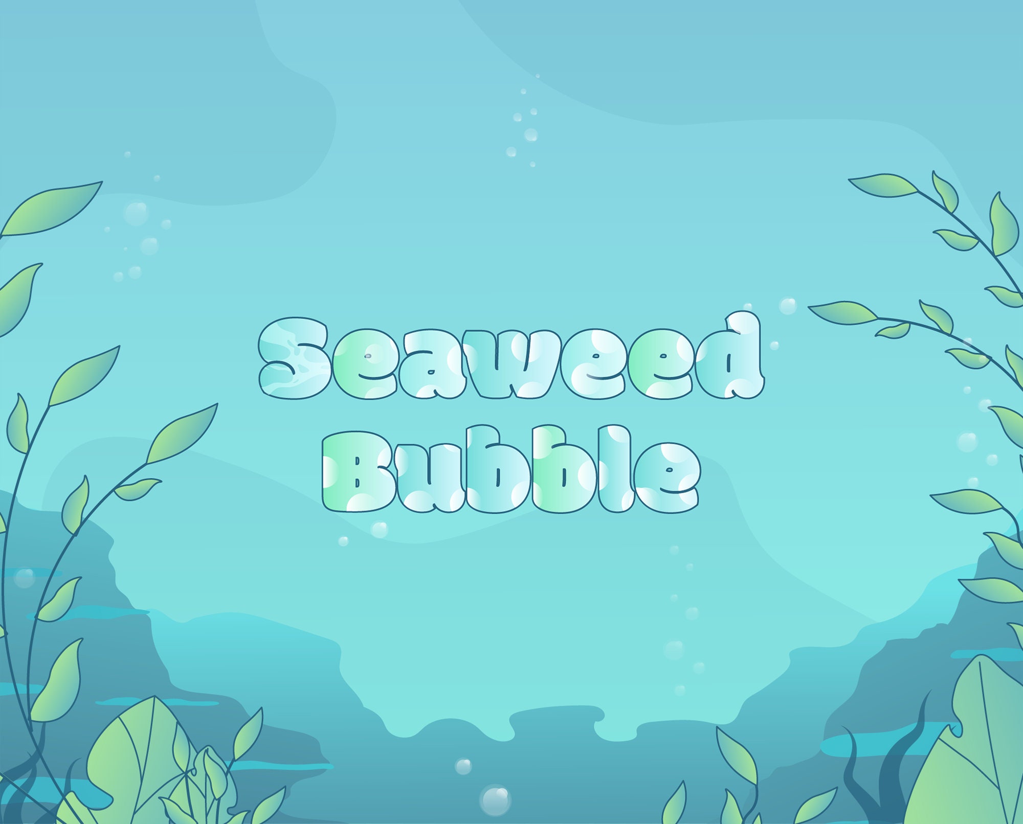 Cartoon Ocean Bubbles