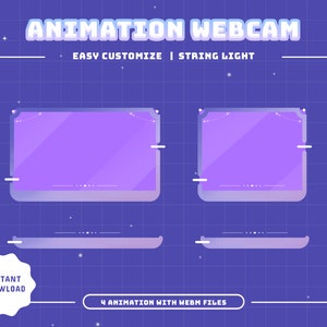 String Light Animated Stream Package/transition/stream - Etsy