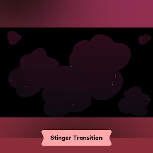 Succubus VTuber Animated Transition - Stream Overlay/Transition/Panels/VTuber Design/Etsy VTuber/Red Theme/Crimson Aesthetics/Skull/Creepy