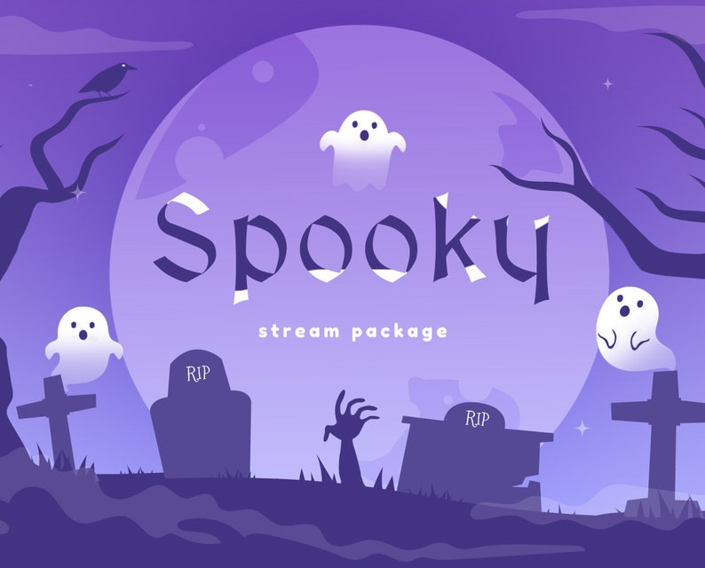 Spooky Animated Stream Package/twitch - Etsy
