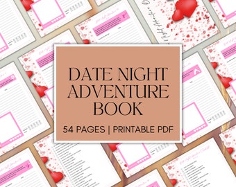 Date Night Ideas | Date Night Coupons | Anniversary Gift | Love Coupons For Him | Love Coupon Book