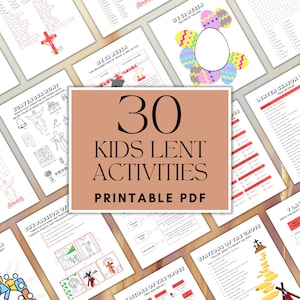 Catholic Lent | Lenten Calendar | Catholic Coloring Pages | Easter Countdown Printable | Lent For Kids | Lenten Activities | Lent Printable
