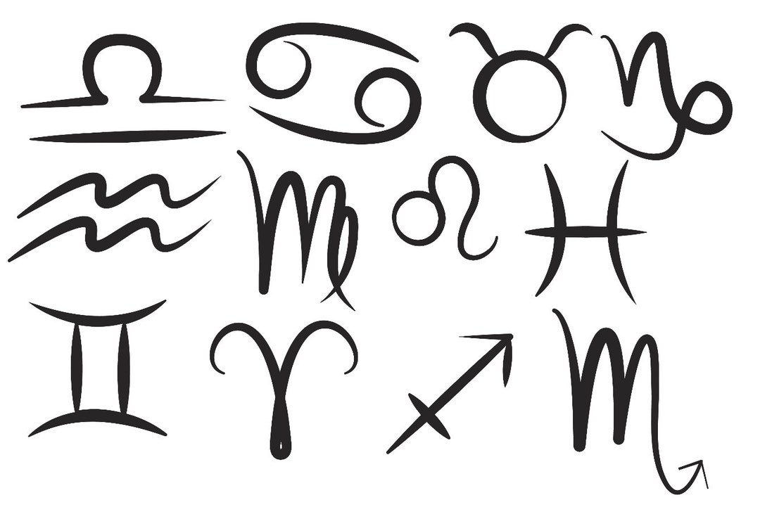 zodiac sign symbols star