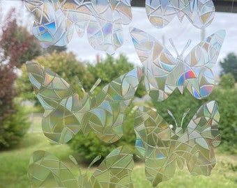 Animal Suncatchers - Window cling film suncatchers - Rainbow sun catchers