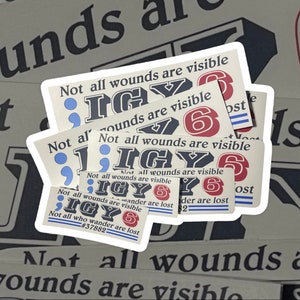 Custom designed stickers and decals