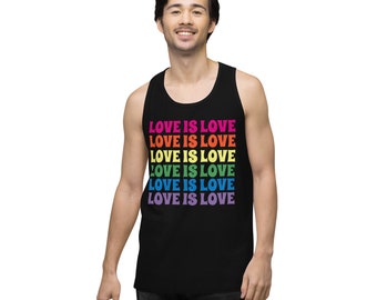 Love Is Love Pride Men's Tank Top