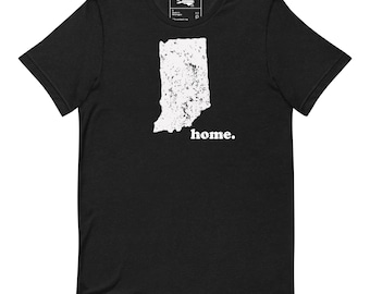 Indiana home Unisex T-Shirt | Indiana State Shirt (Multiple Colors)